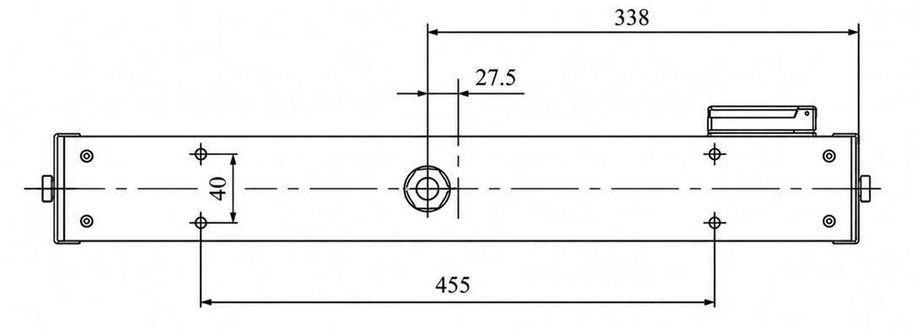 LOUTRO 640-4 LED technical drawing